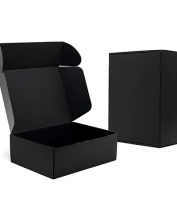 Black Shipping Boxes