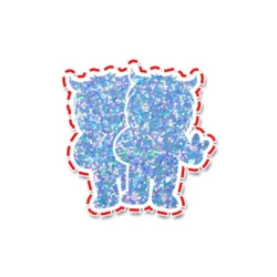 Custom Glitter Stickers