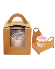 Custom Christmas Cupcake Boxes