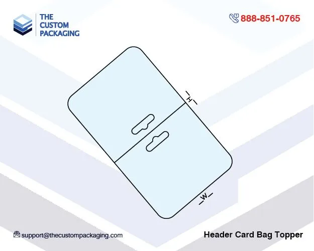 Header Card Bag Topper