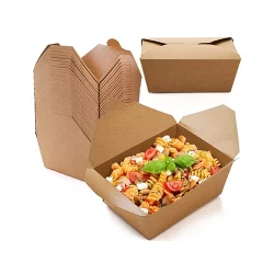 Custom Grease Repellent Takeout Boxes