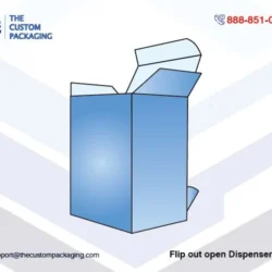 Flip Out Open Dispenser Box