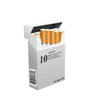 Empty Paper Flip Top Cigarette Boxes