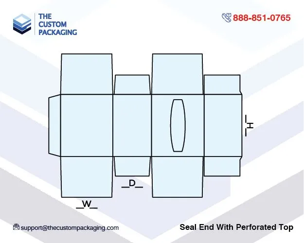 Seal End With Perforated Top