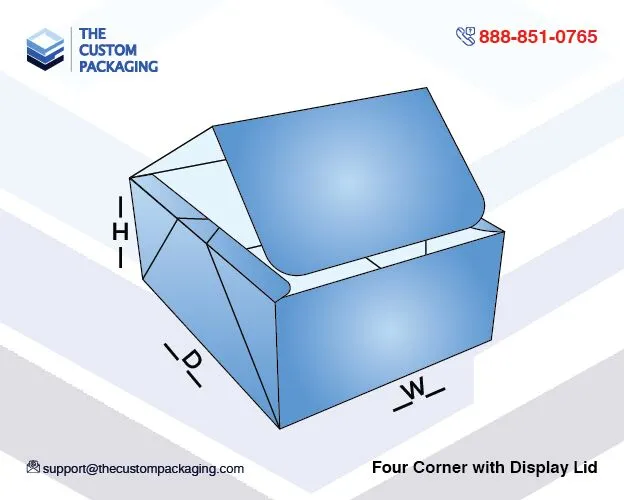 Four Corner with Display Lid