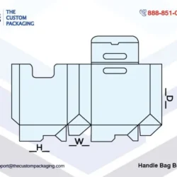 Handle Bag Shape Boxes