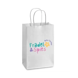 Custom White Kraft Bags