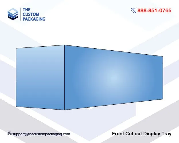 Front Cut out Display Tray