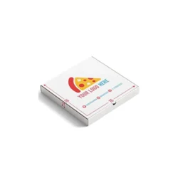 Custom White Pizza Boxes