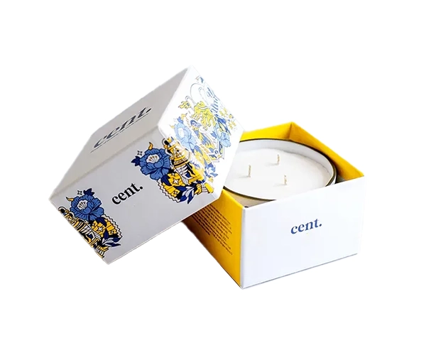 Custom Two Piece Candle Boxes