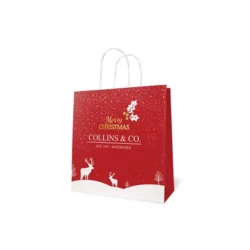 Custom Christmas Paper Bags