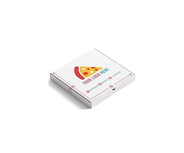 Custom White Pizza Boxes