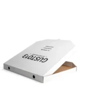 Custom White Pizza Boxes