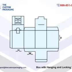 Box with Hanging and Locking