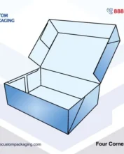 Four Corner Cake Box