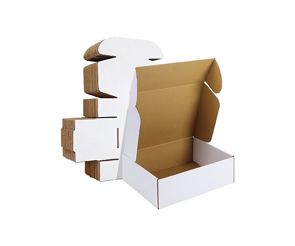 Custom White Corrugated Boxes