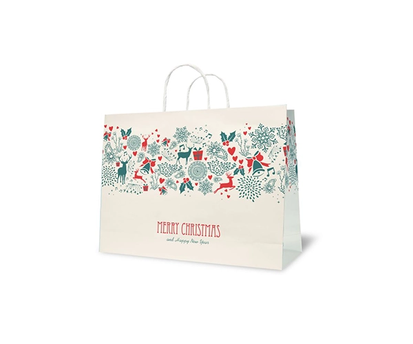 Custom Christmas Paper Bags