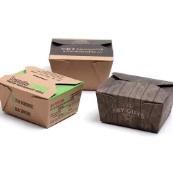 Custom Folded Takeout Boxes