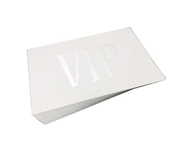 Embossed Business Cards