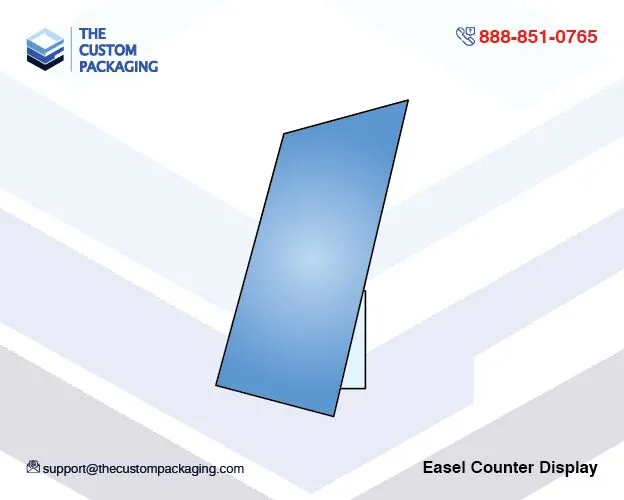Easel Counter Display