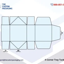 4 Corner Tray Tuck Top