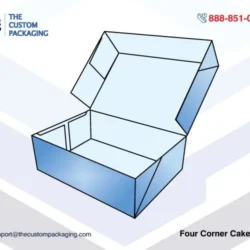 Four Corner Cake Box