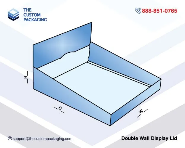 Double Wall Display Lid Boxes