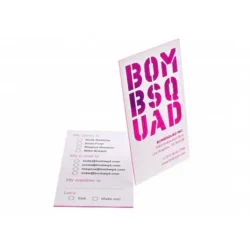 Embossed Business Cards