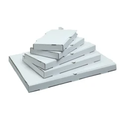 Custom White Pizza Boxes