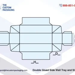 Double Glued Side Wall Tray and Sleeve