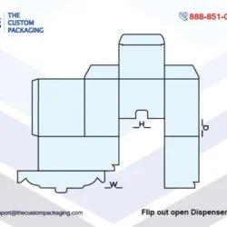 Flip Out Open Dispenser Box