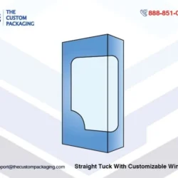 Straight Tuck With Customizable Window