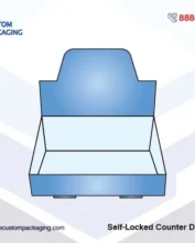 Self-Locked Counter Display Tray