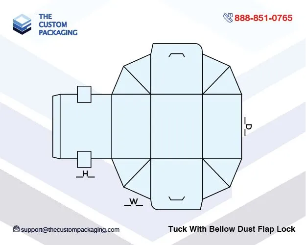 Tuck With Bellow Dust Flap Lock