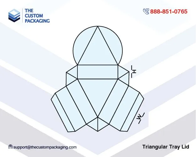 Triangular Tray Lid